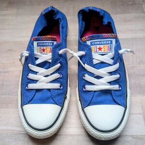 Converse All Star Shoreline Royal Blue Canvas Shoes